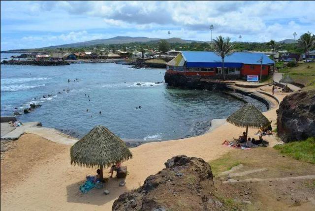 Cabanas Kitai Hanga Roa Exterior foto